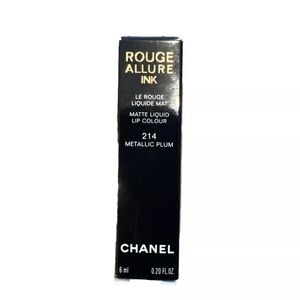 Chanel Rouge Allure Ink Metallic Plum 214
